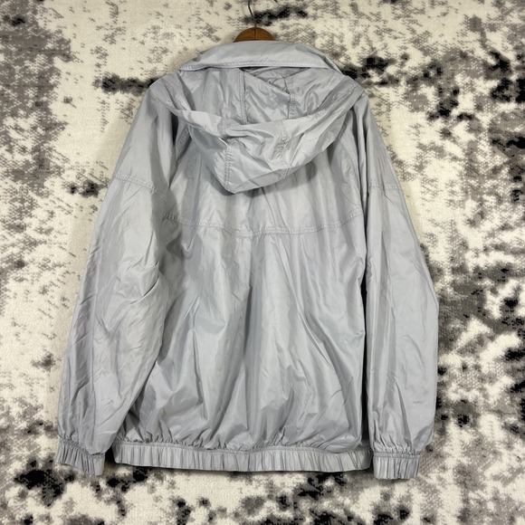 Nike Sportswear Rind Runner Anorak Jacket Mens Size Medium Unlined Gray DQ4910 - Picture 2 of 14